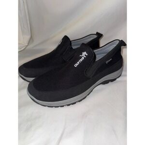 CNA Trop Orthopedic Men's Sneakers 47 Eu Black Low Top Slip On Hiking Shoes
